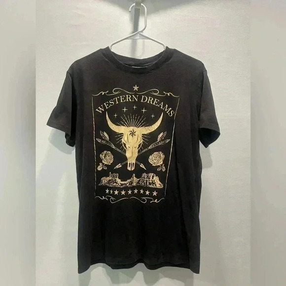 Self Esteem Black Graphic Short Sleeve T-Shirt - Size M​ - Picture 1 of 7